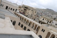Old houses in the city of Nablus
