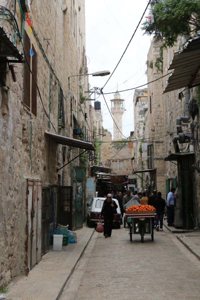 Old houses in the city of Nablus