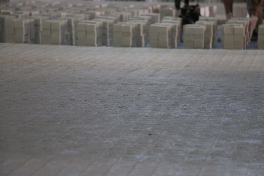 At the Shakaa Soap Company Making Nabulsi Soap مصنع صابون نابلسي