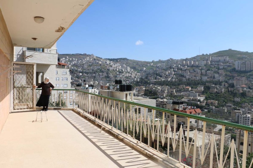 Overlooking Nablus جبل النار