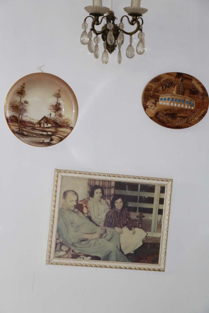 A Palestinian home in Nablus