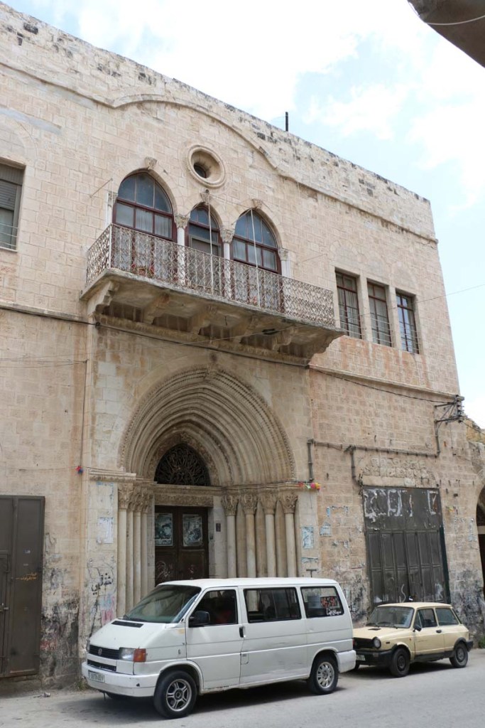 Old houses in the city of Nablus