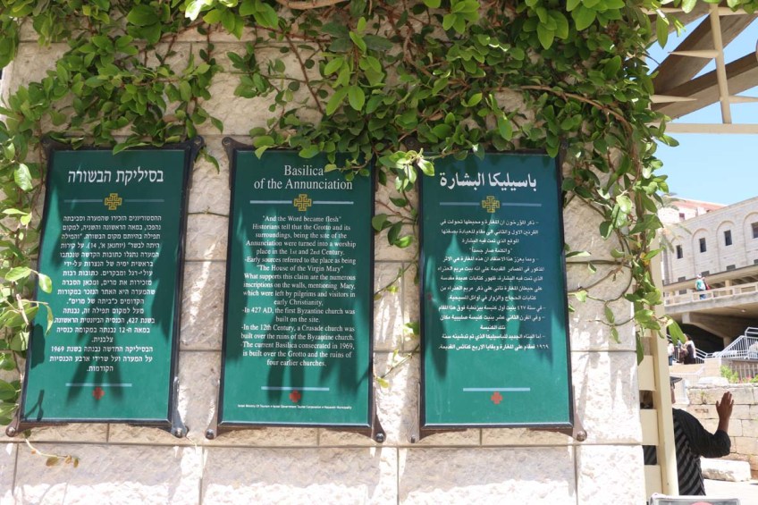 Visting Nasra in occupied Palestine by Israel