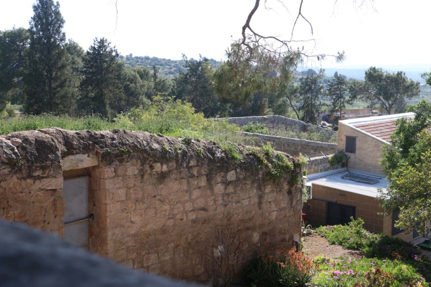 A destroyed village nearby Nazareth by the Israeli Army