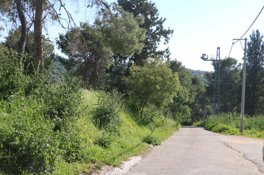 A destroyed village nearby Nazareth by the Israeli Army