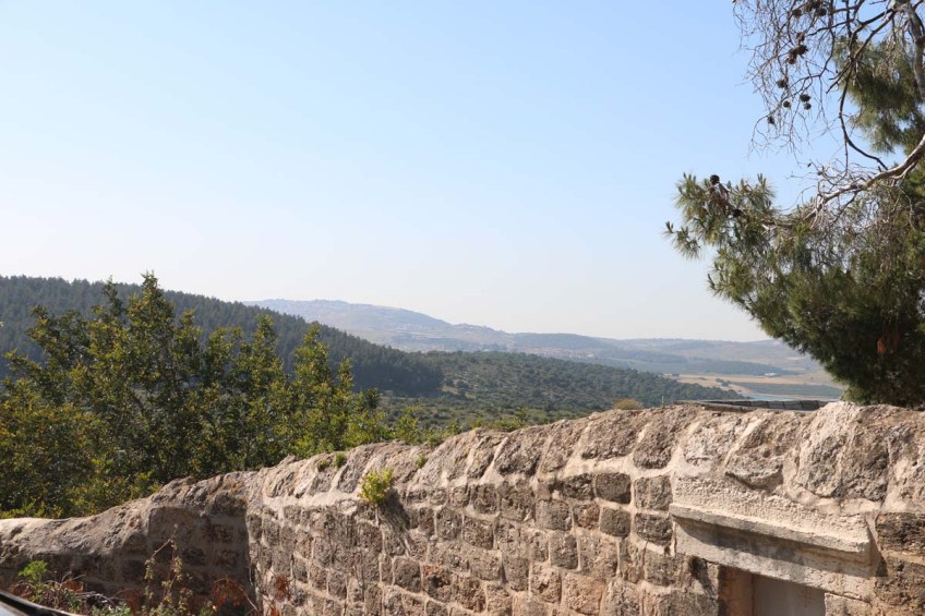 A destroyed village nearby Nazareth by the Israeli Army