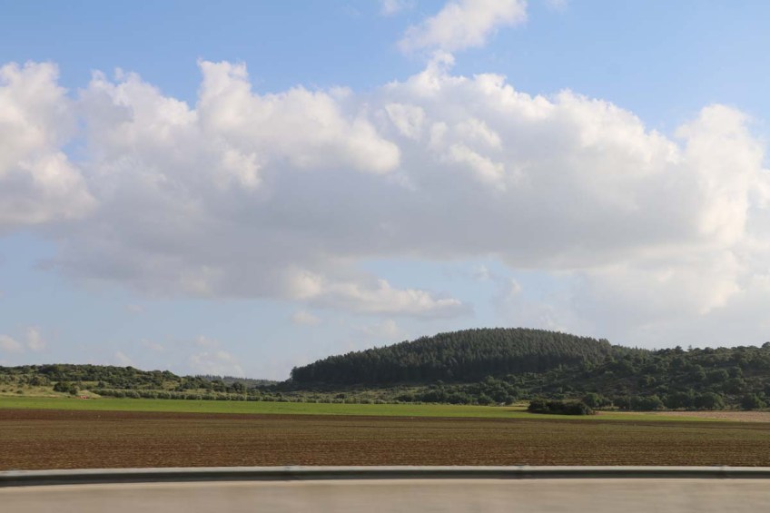 Hadathe destroyed Palestinian Village protest during Israeli independence day