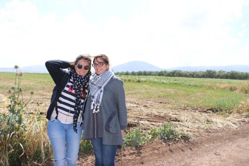 Hadathe destroyed Palestinian Village protest during Israeli independence day