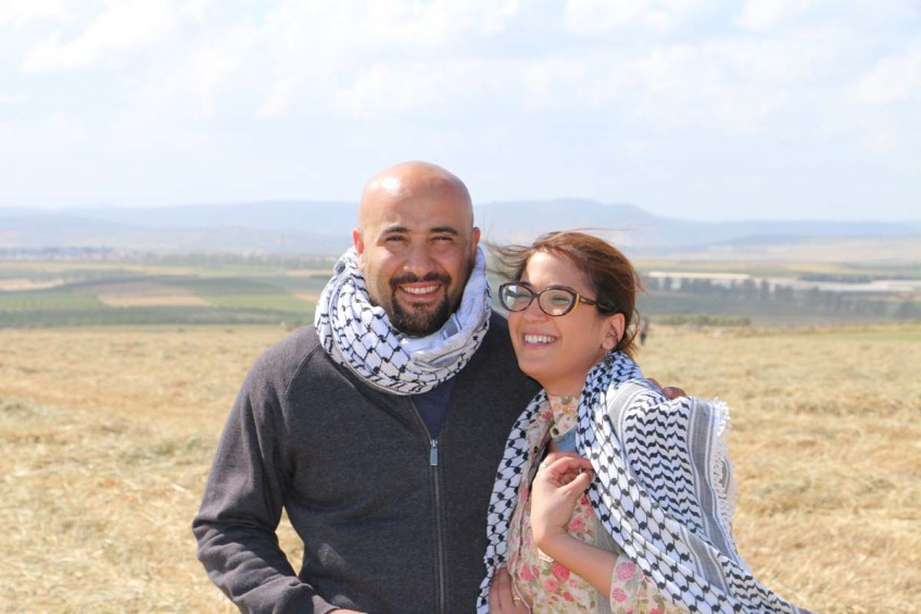 Palestinian couple