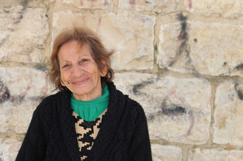 Portrait of an adorable woman from Yafa