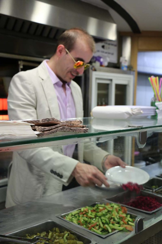 Making the best shwerma in ramalla