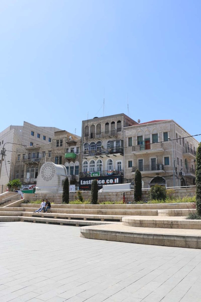 the center of Haifa Palestine Israel