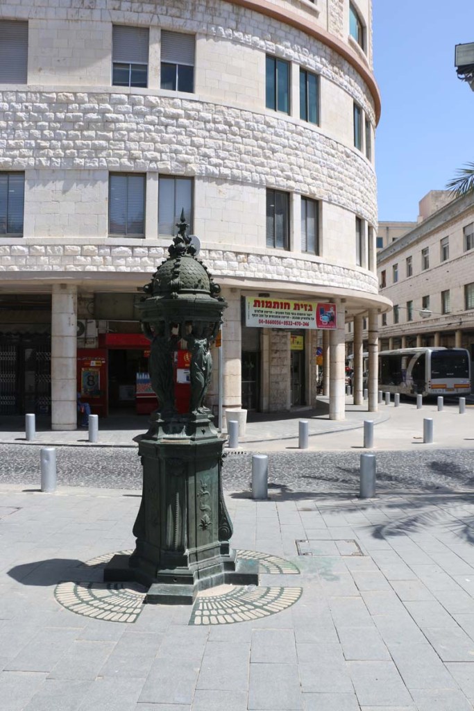 the center of Haifa Palestine Israel