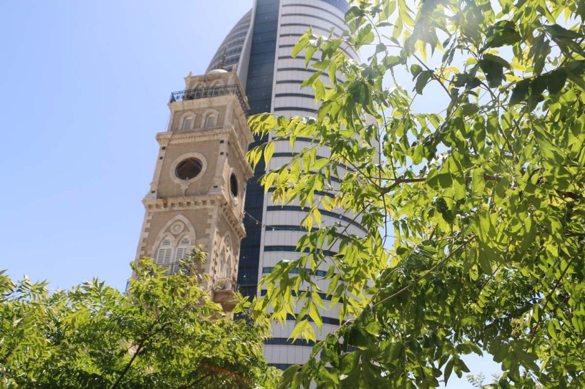 الجامع الكبير في حيفا - the grand mosque in Haifa