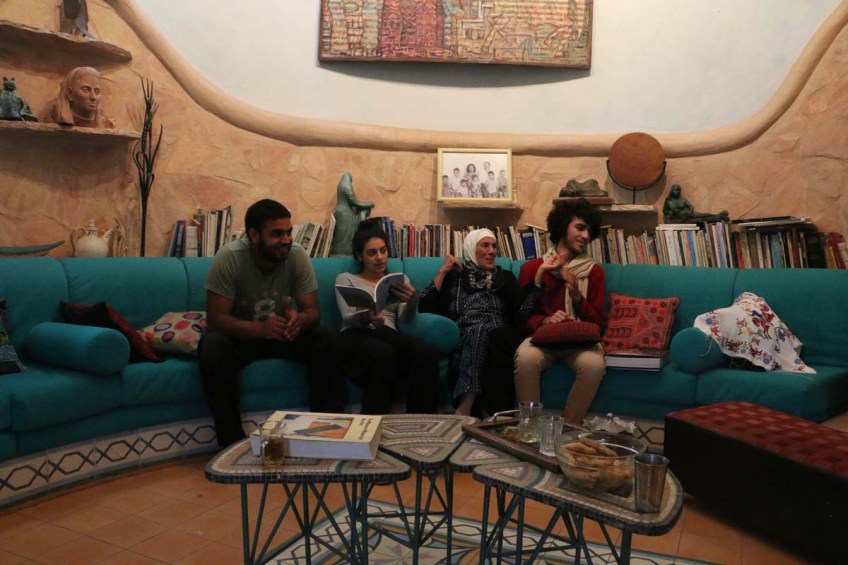 The house of Ahmad Kanaan Palestinian Artist from Tamra