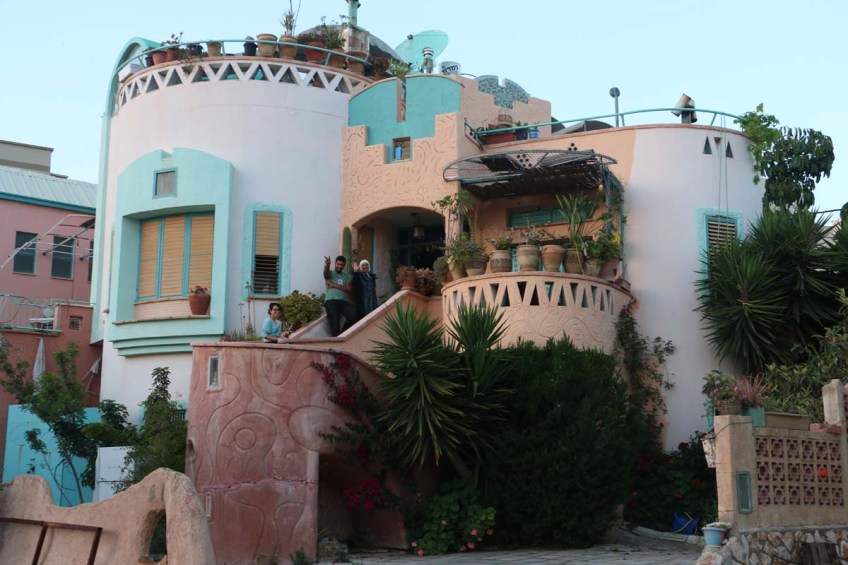 The house of Ahmad Kanaan Palestinian Artist from Tamra