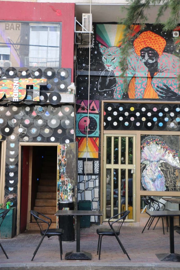 Shops in Haifa Palestine occupied by Israel