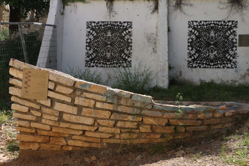 Old houses and streets of Haifa
