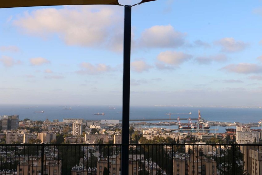 Overlooking all of Haifa Palestine