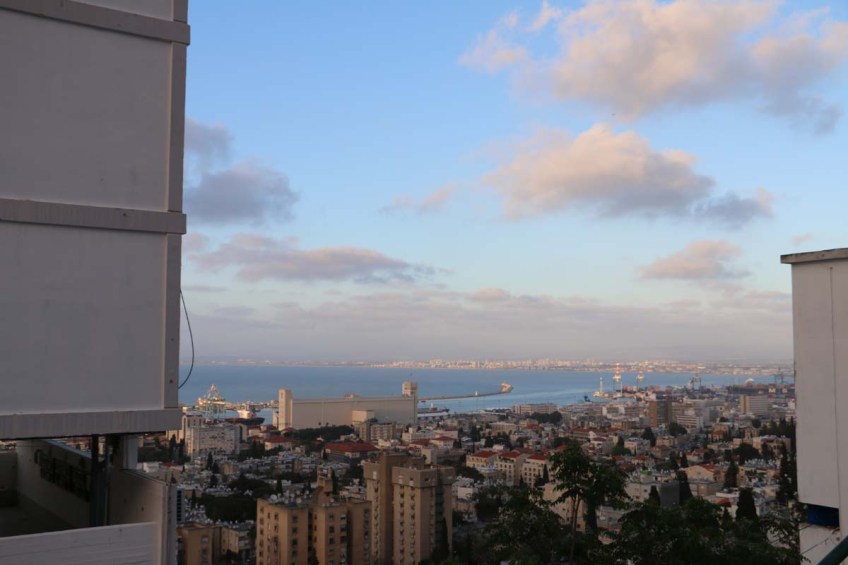 Overlooking all of Haifa Palestine
