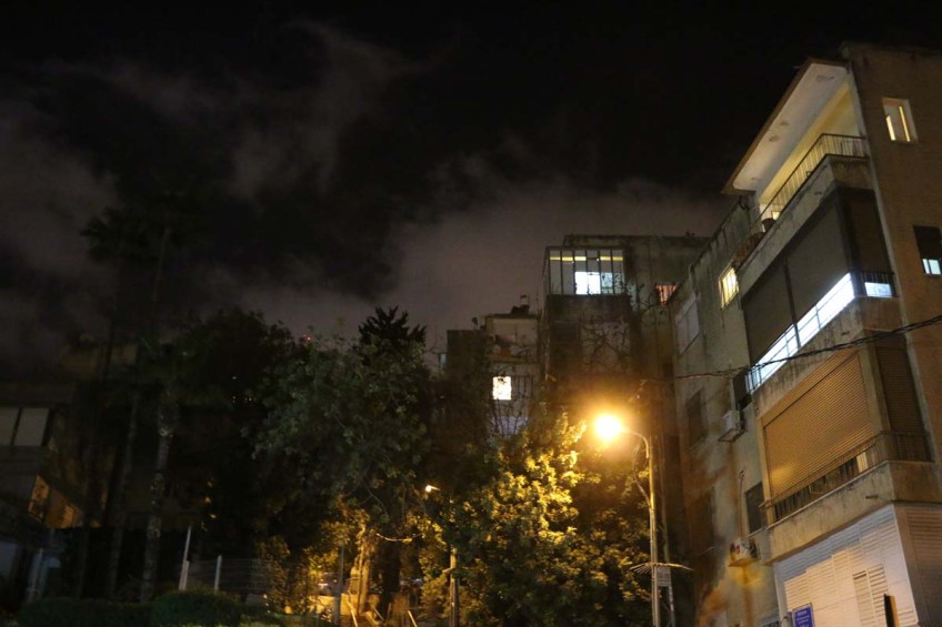 Old houses and streets of Haifa