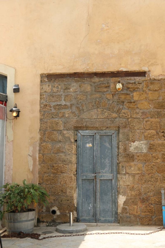 A door and a shop in Yafa Yafo Jaffa