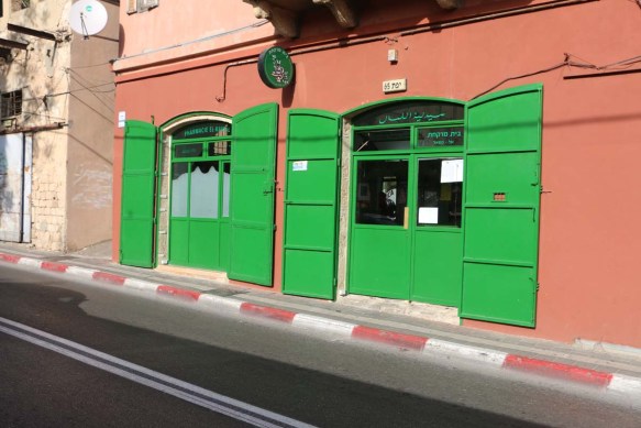 A door and a shop in Yafa Yafo Jaffa