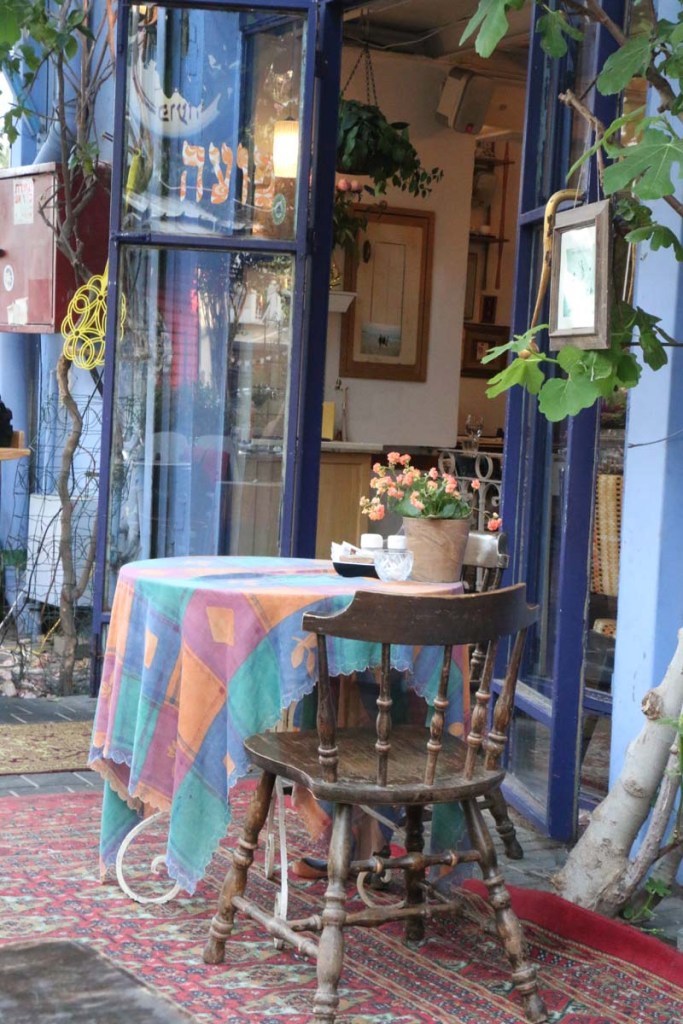 The streets and shops in Yafa Yafo Jaffa