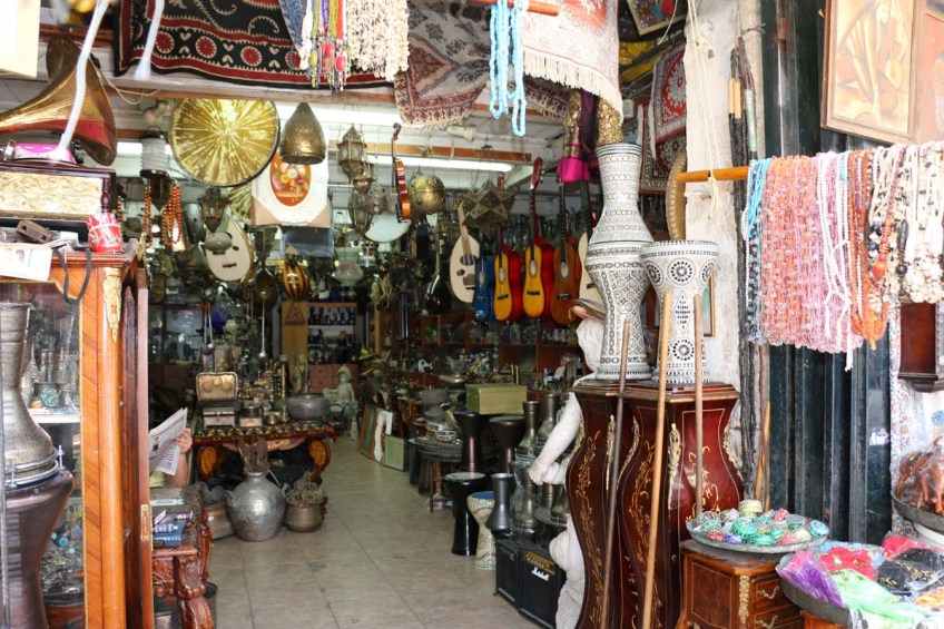 Flea Market in Yafa Jaffa Yafo Al Ajami Area