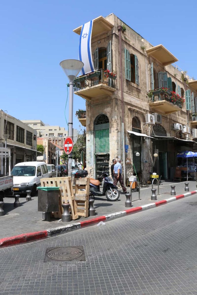 The streets and shops in Yafa Yafo Jaffa