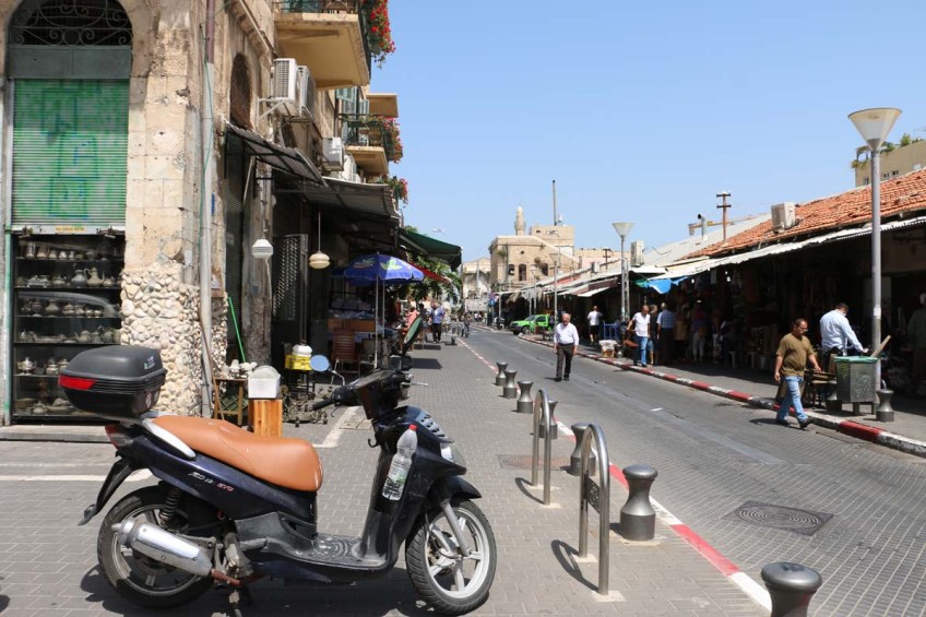Flea Market in Yafa Jaffa Yafo Al Ajami Area