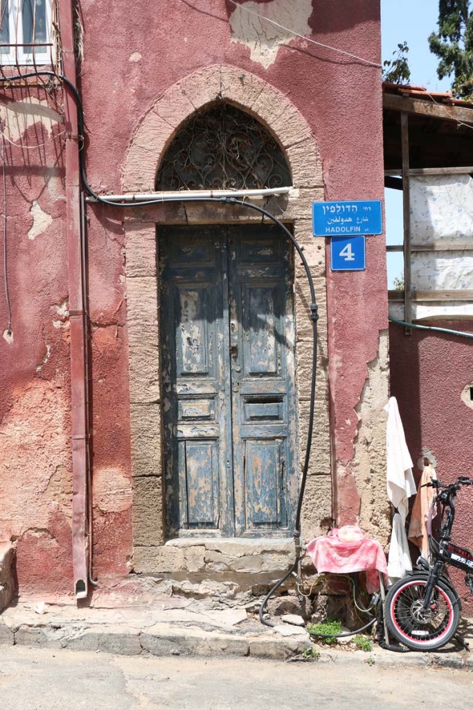A door and a shop in Yafa Yafo Jaffa