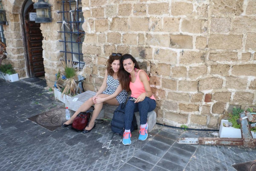 The streets and shops in Yafa Yafo Jaffa