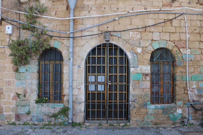 A door and a shop in Yafa Yafo Jaffa