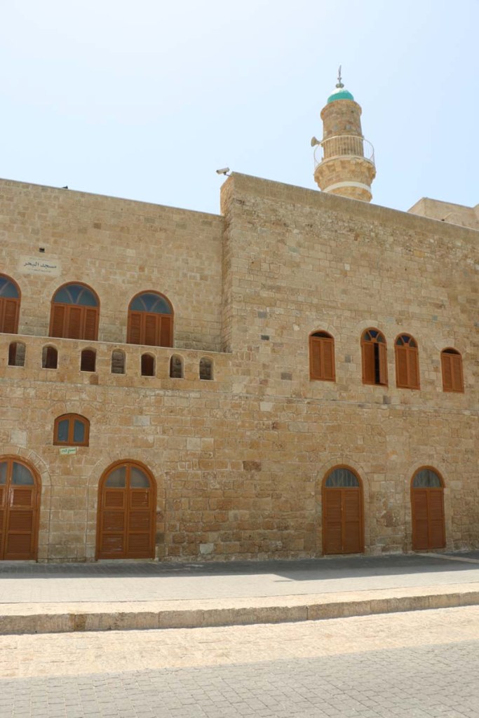 The streets and shops in Yafa Yafo Jaffa