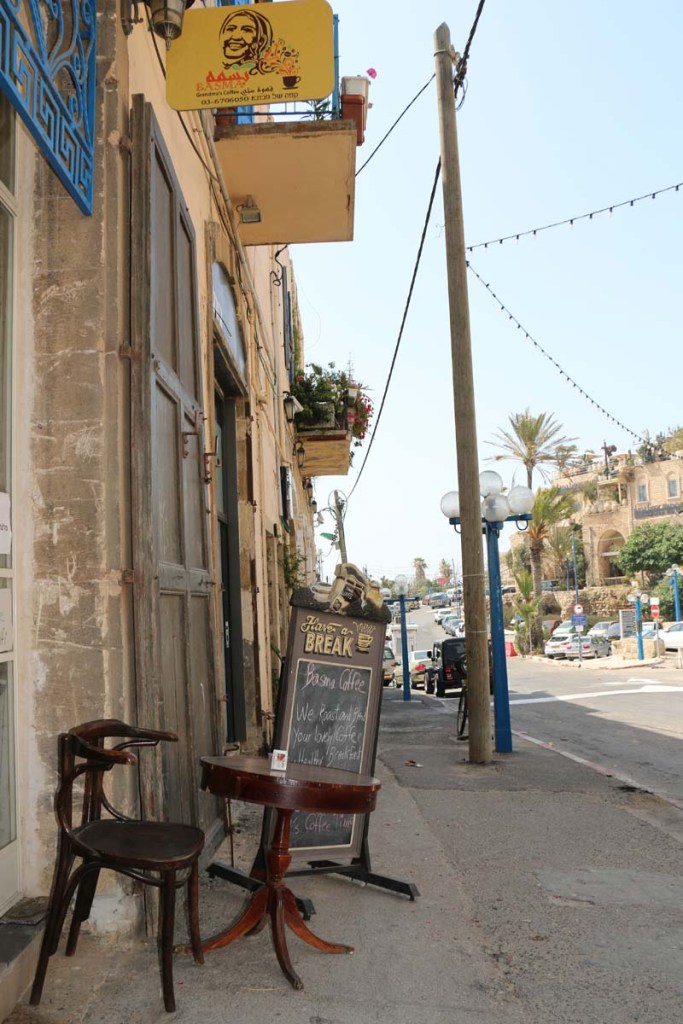 A door and a shop in Yafa Yafo Jaffa