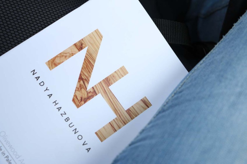 Nadya Hazboun fashion designer in Bethlehem