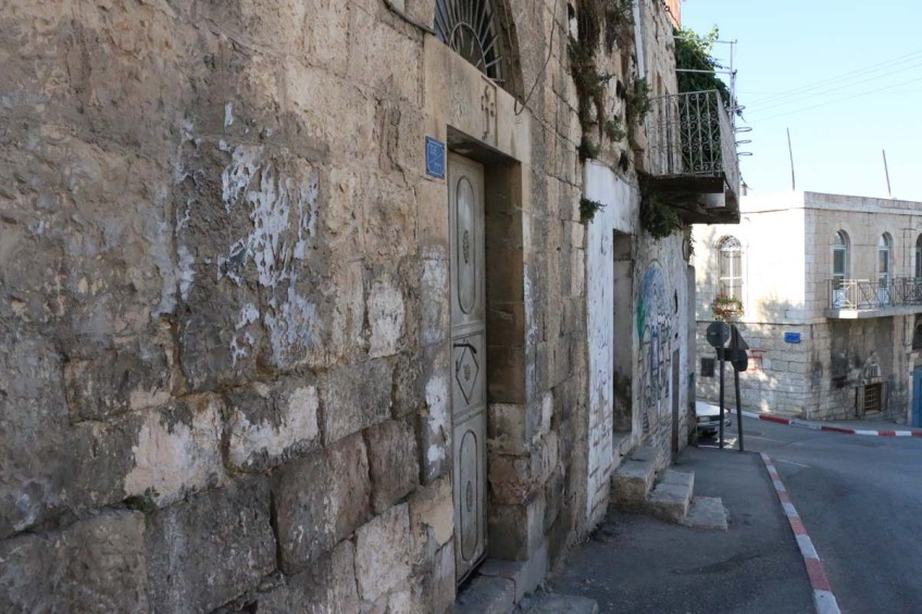 بيوت قديمة في بيت لحم، old rustic architecture in bethlehem