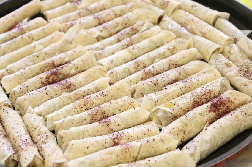 How to make Musakhan Rolls