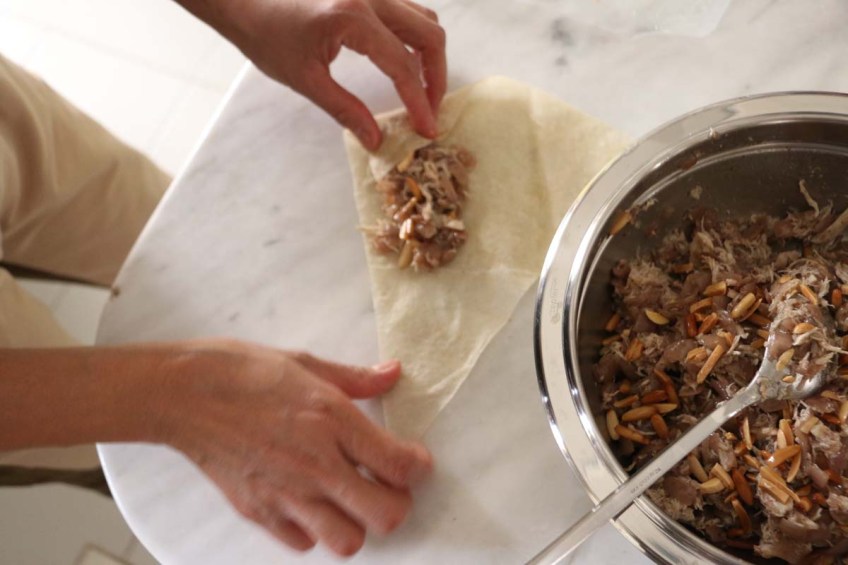 How to make Musakhan Rolls