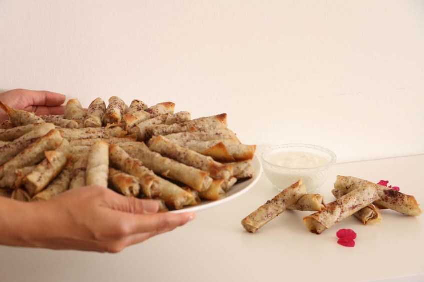 How to make Musakhan Rolls