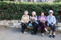 مدينة حيفا فلسطين، overlooking the streets and sea of Haifa Palestine Israel