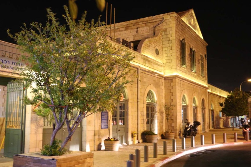 Jerusalem railway station, German Colony