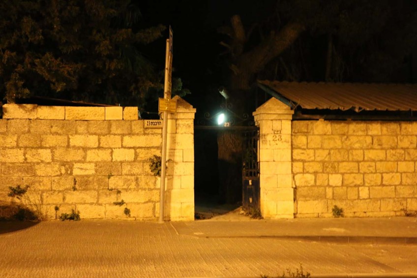 Jerusalem railway station, German Colony