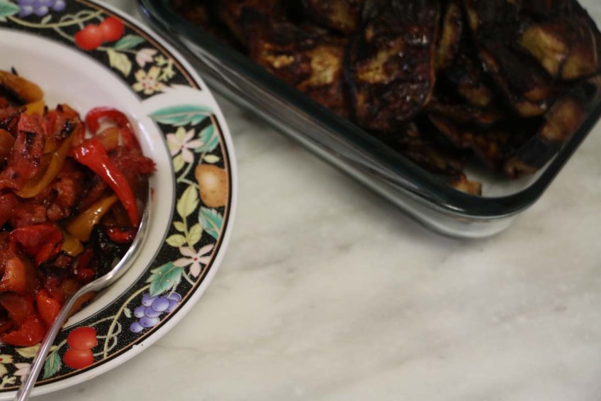 طريقة عمل المقلوبة بالباذنجان بالصور