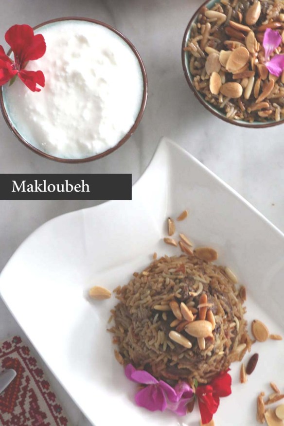 How to make the most delicious middle eastern maqloubeh upside down dish 