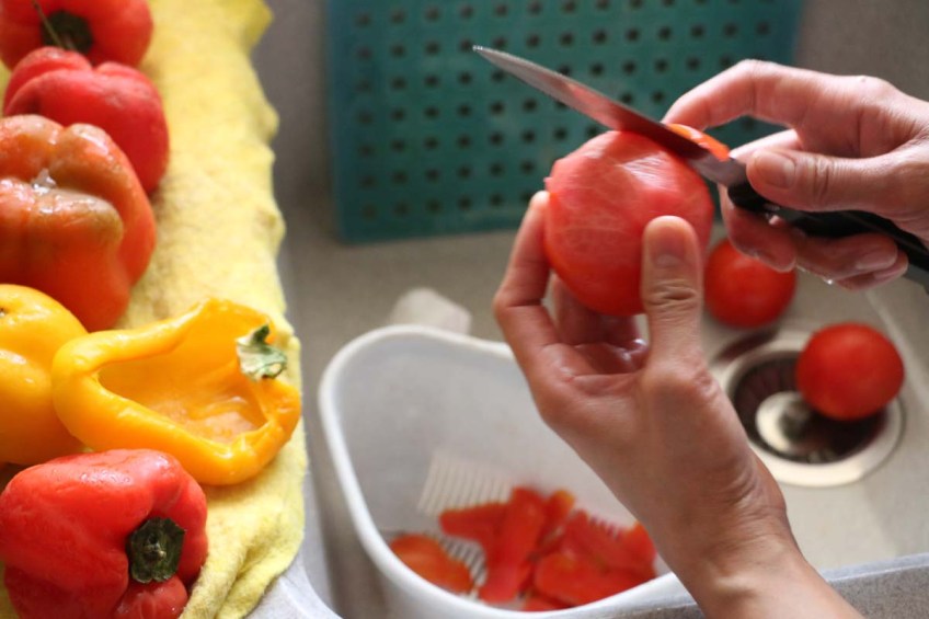 طريقة عمل المقلوبة بالباذنجان بالصور