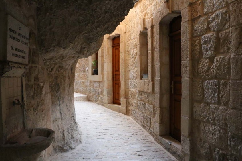 Overlooking mount of temptations in Jericho west bank palestine