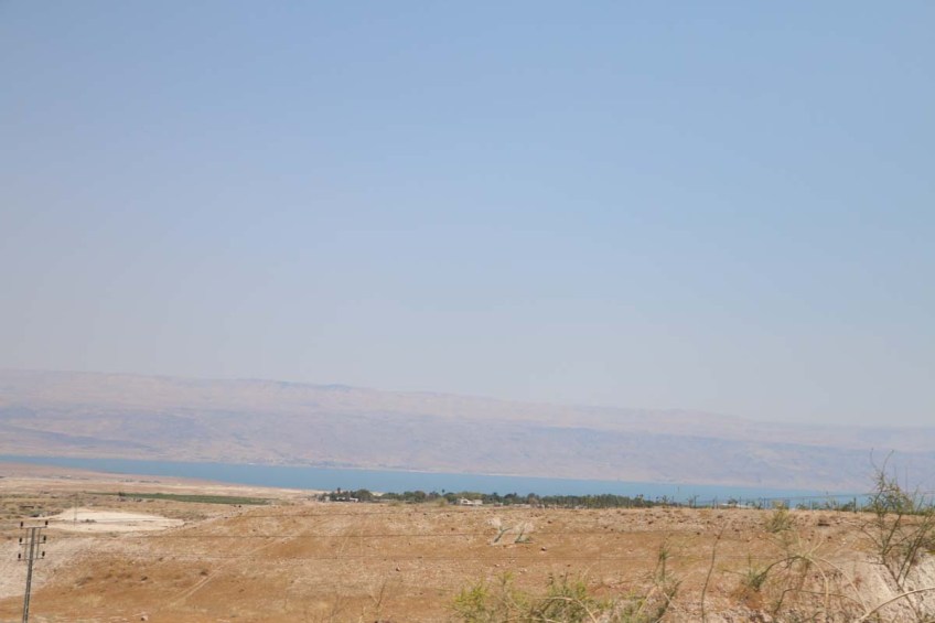 Overlooking mount of temptations in Jericho west bank palestine