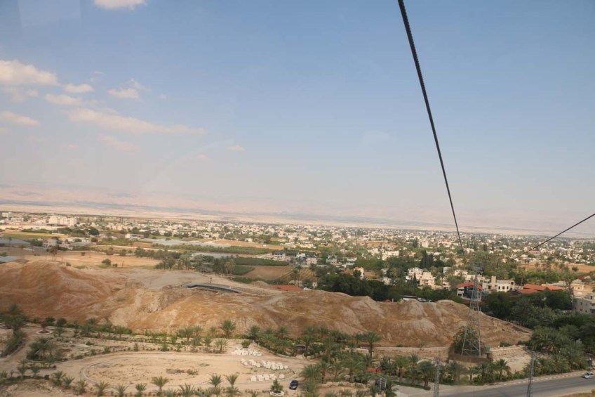 Overlooking mount of temptations in Jericho west bank palestine